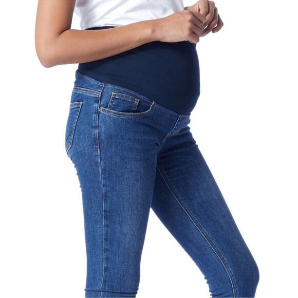 Soon Maternity Heavenly Overbelly Skinny
Jeans - /Blue - Picture 4 of 14